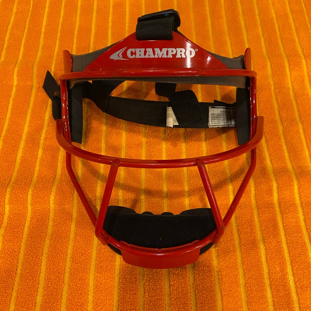 Champro Red Face Guard